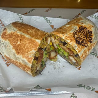 Hot Honey Chicken Burrito