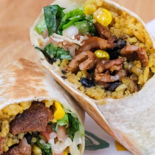 Citrus Grilled Pork Burrito