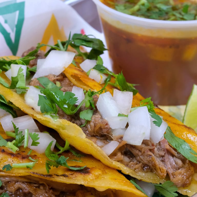 Delicious Birria Tacos and More