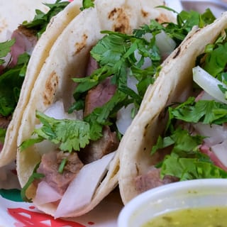 (3) Steak Taco (Carne Asada)