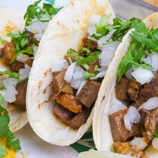 (3) Tongue Taco (Lengua)