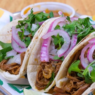 (3) Chicken Barbacoa Taco (Barbacoa De Pollo)